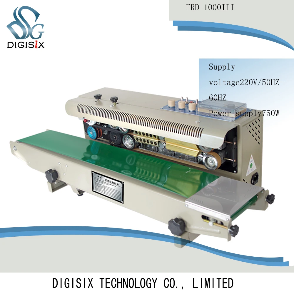 

sealing packing machine of medium sensitive FRD-1000III type automatic ink wheel film type sealing machine