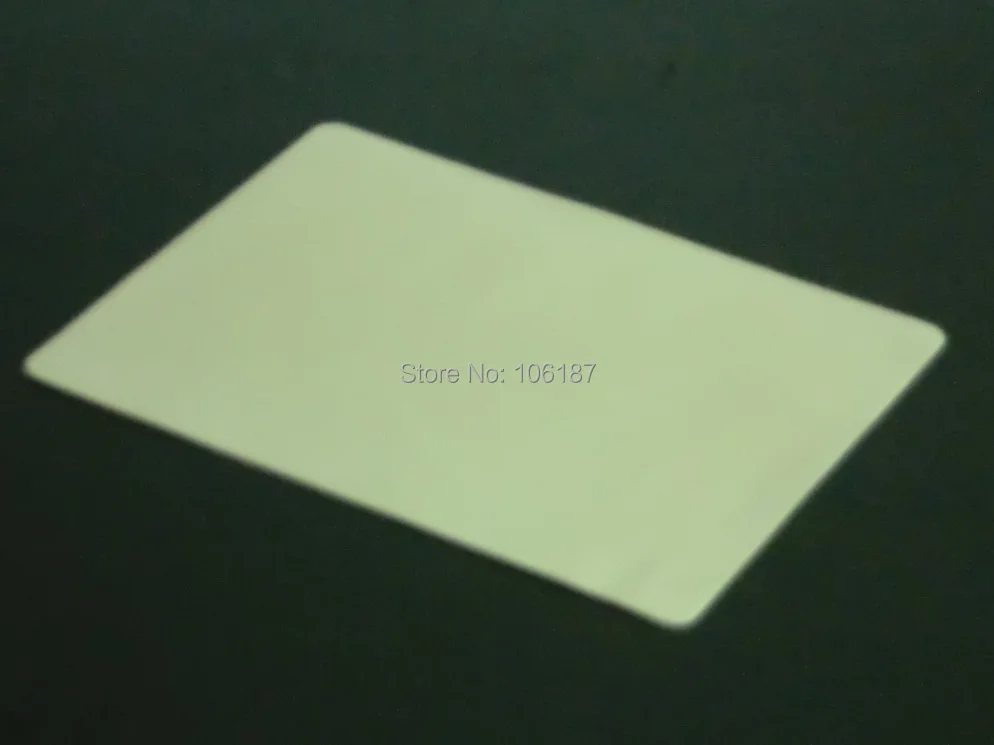 10pcs White Rubber Fake Tattoo Practice Skin for Tattoo Artist Practise 8X6