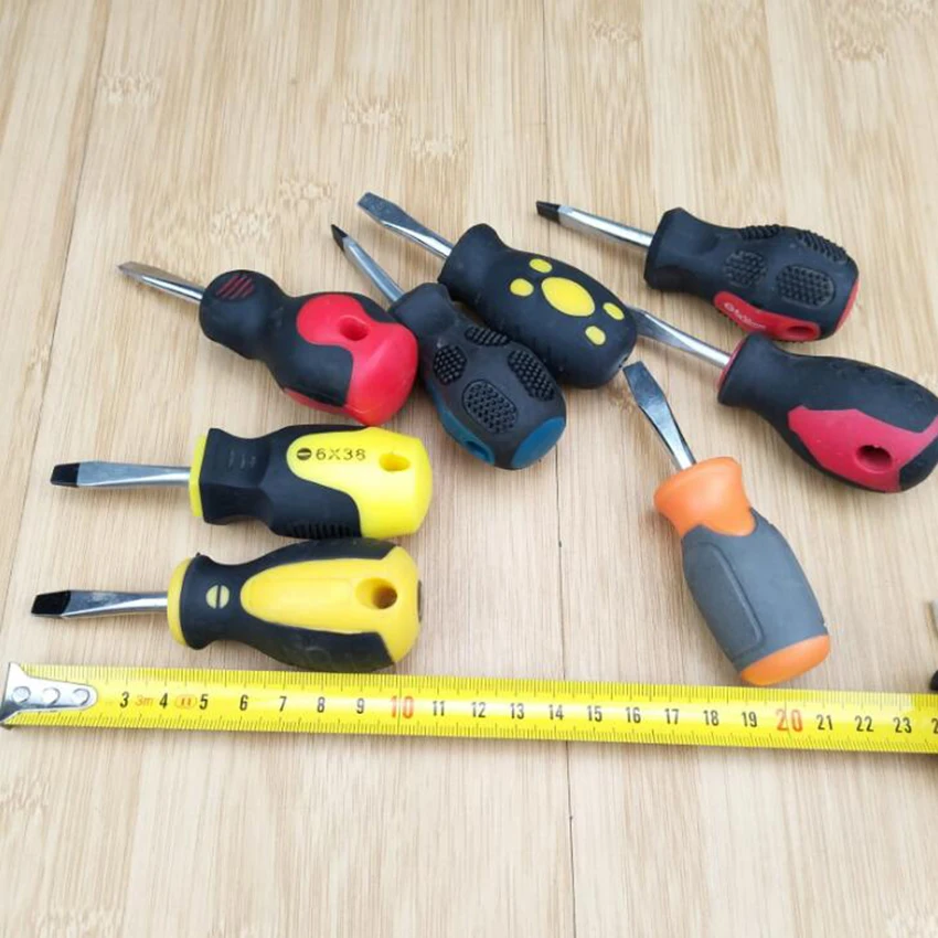 1PC 6*38มม.Mini ขายส่งหัวไขควง Slotted ไขควงซ่อมถอดชิ้นส่วนเครื่องมือสำหรับสินค้าอิเล็กทรอนิกส์