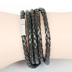 New Fashion Bracelet For Men Women Leather Bracelets Bangles