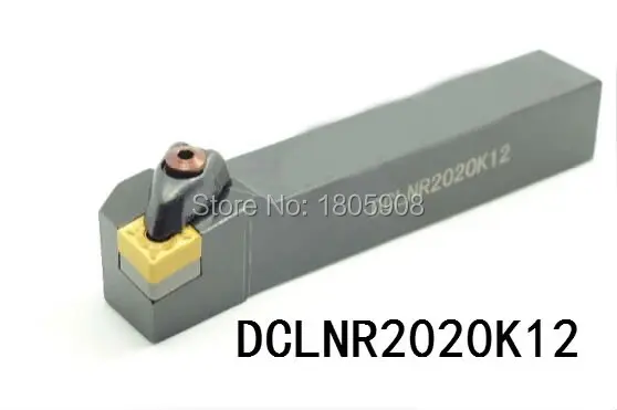 DCLNR2020K12 CNC Turning Lathe Machine Tools Lathe Cutting Tools 95 degrees External Turning Tool Holder 20*20*125mm