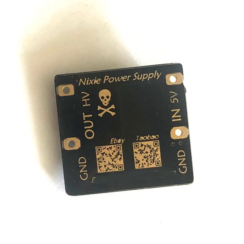 NCH8200HV 2.5-15v 5V 12V to 170V High Voltage DC boost Power Supply Board  Module for Nixie Tube Glow clock Tube Magic Eye 3.7V