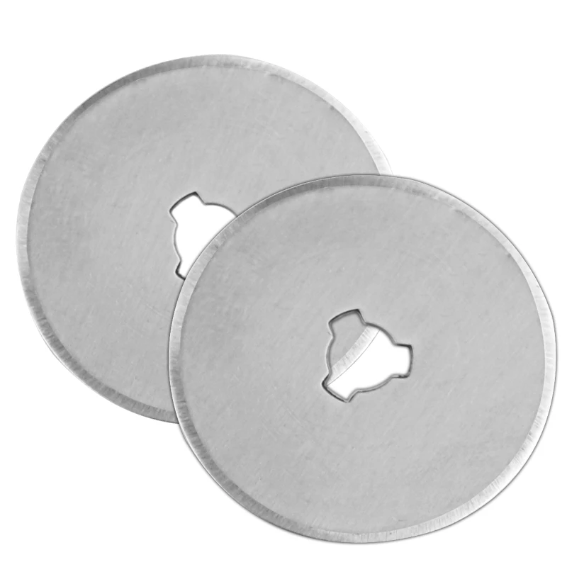 Imagem -03 - Lâminas de Corte Rotativas de 28 mm Lâminas Sobressalentes de Substituição Lâmina Circular de Corte de Papel Patchwork Tecido Couro Artesanato Acolchoado com 10 Peças