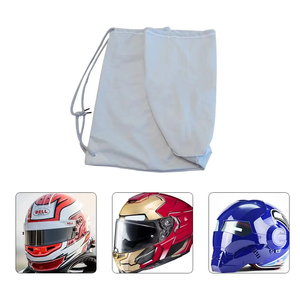 New Motorcycle Helmet Bag Oversized Super Soft Short Plush Storage Bags For All Types Of Helmets