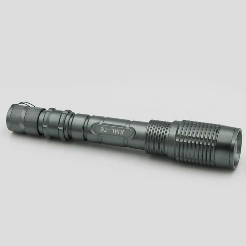 Professional Light 1200LM  XML-T6 LED Flashlight 5 Modes Zoomable Lanterna Torch Lighting for Outdoor camping