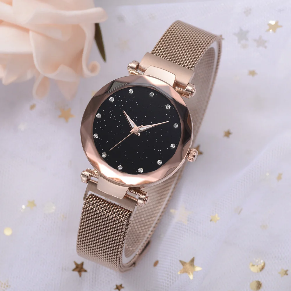 Luxury Women Watches Ladies Magnetic Starry Sky Watch Women Fashion Diamond Women\'s Watches Clock reloj mujer relogio feminino