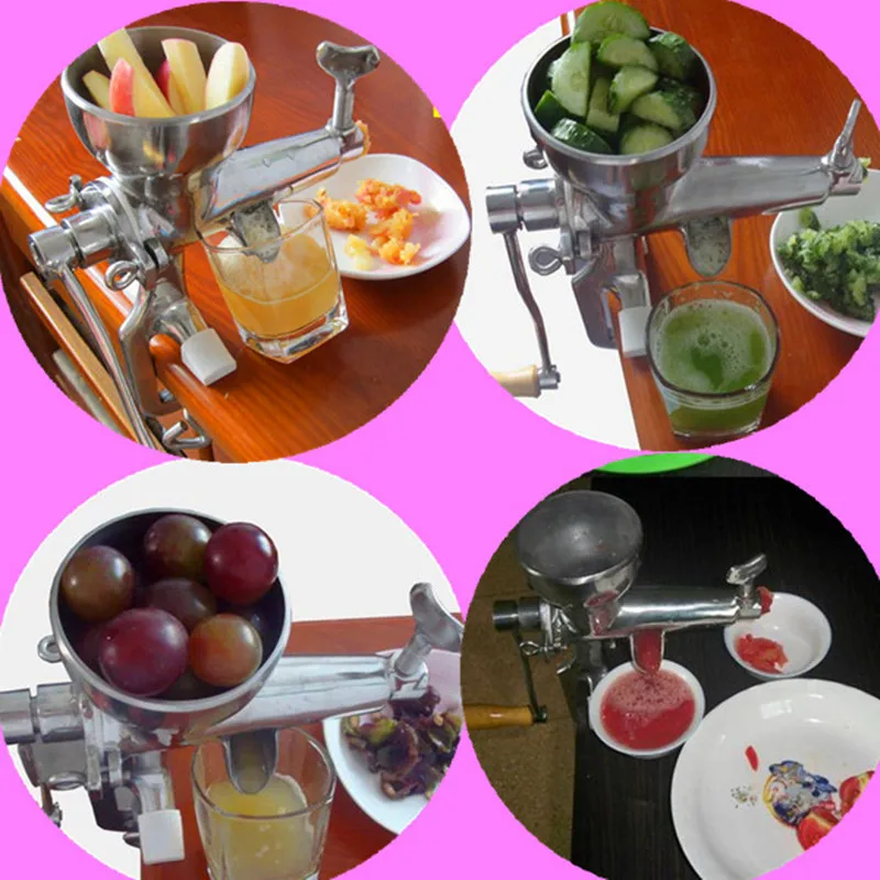 Stainless steel wheatgrass fruit vegetable juicer juicing machine