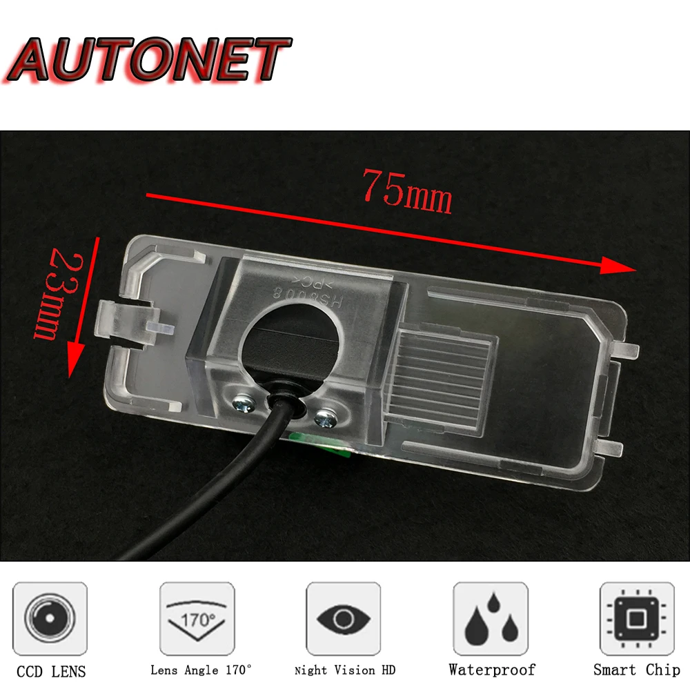 AUTONET Rear view camera For Volkswagen VW Golf 4 Golf 5 1K MK5 2003~2008 CCD Night Vision Backup Camera license plate Camera