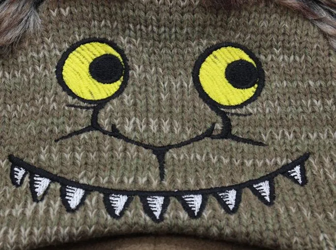 Where The Wild Things Are Wolf Max Records Cosplay Costume Kids Children Halloween Monsters Hats Beanies Photo Photography Caps