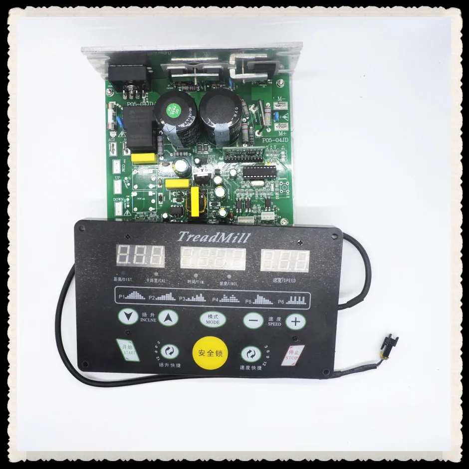 Universeller Laufband-Motor-Controller, Laufmaschinen-Controller + Display-Panel-Controller-Kit für 1–3,5 PS Gleichstrommotor