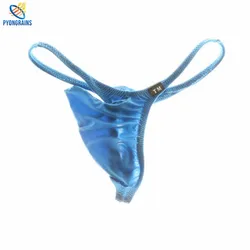 2016 New Men's Low-waist G-Strings Thongs Nylon Breathable Sexy Gay Men Underwear U Convex Design Brave Underpants Men Jockstrap