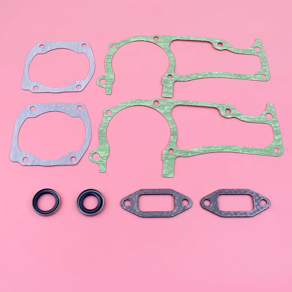 Imagem -05 - Cárter Cilindro Silenciador Junta Conjunto de Vedação de Óleo Motosserra Parte para Husqvarna 362 365 371 372 xp