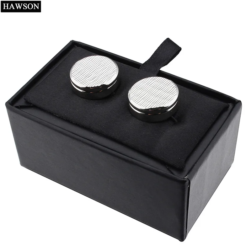 HAWSON 17 mm Retail Elegant Metal Fastener Cover Buttons for Mens French Shirt High Quality Buttons for Clothing cufflinks cover