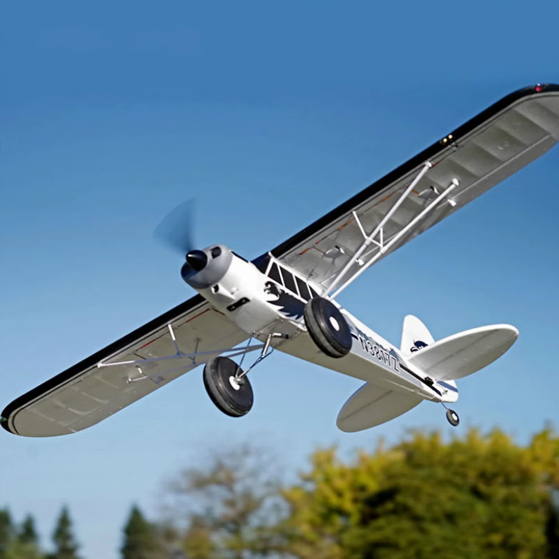 FMSRC RC Airplane Plane 1700MM 1.7M PA-18 J3 Piper Super Cub 4S 5CH with Gyro Auto Balance PNP Trainer Beginner Model Aircraft