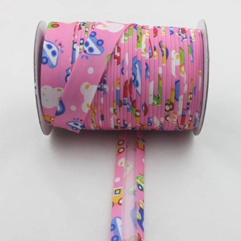 Polyester Satin Bias Tape, Bias Binding, DIY Garment Sewing and Trimming, 25Yard per Roll, 3/4 \