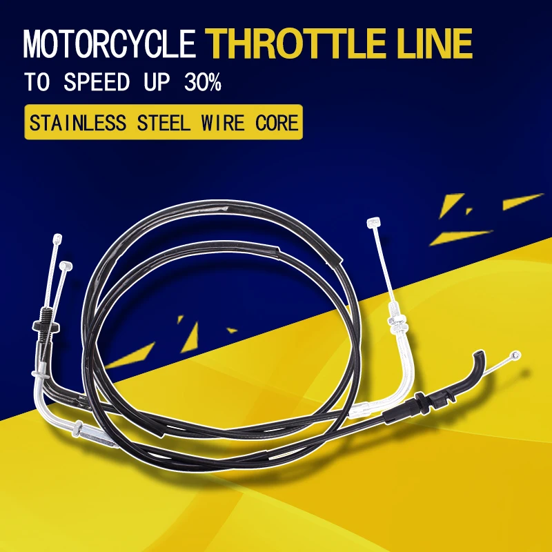 Throttle Cable Oil Return Line Wires For Refires For Yamaha XV250 XV Motorcycle Accessories