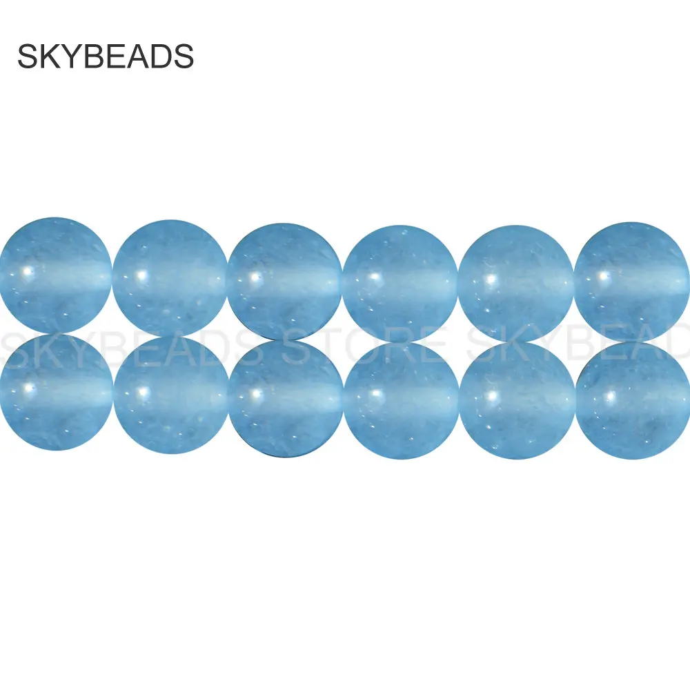 

Stone Beads for Jewelry Making Aqua Blue/ Red/ Lavender/ Dark Blue/ Purple/ Green/ Pink/ Orange Chalcedony Stone Beads Bulk