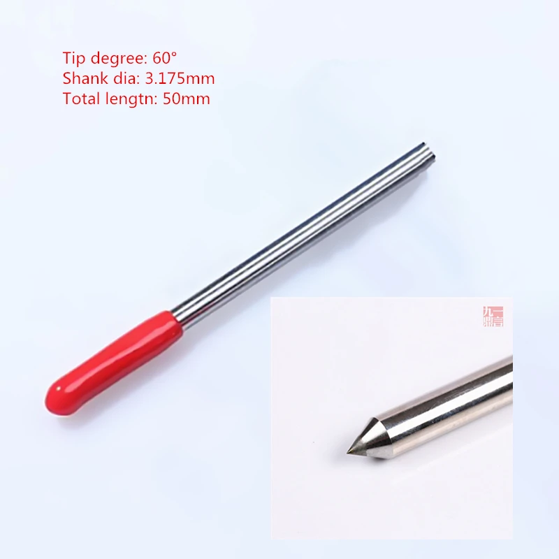 1pc diamond drag bit 3.175mm diamond engraving tool drag engraving bit diamond tipped engraver point for dremel engraver use