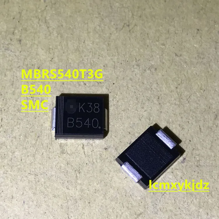 10Pcs/Lot ,  1N5825 IN5825  MBRS540 B540 DO-214AB SMC  ,New Oiginal Product New original free shipping fast delivery