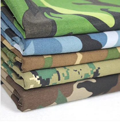 PPCrafts Camouflage fabrics of pure cotton army green military uniforms field digital urban Desert Camo cloth