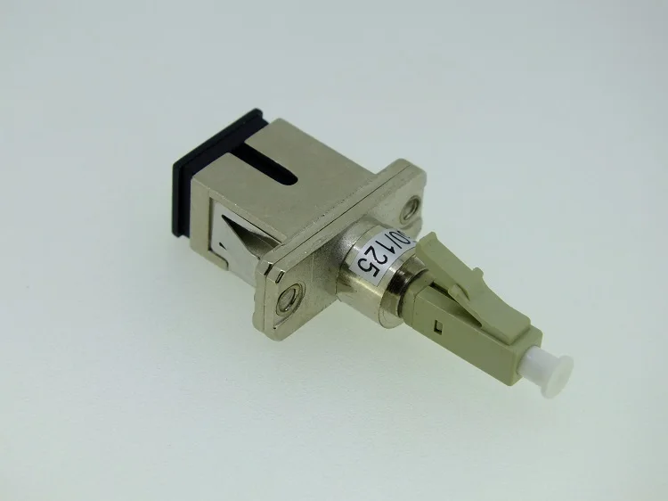 Imagem -05 - Lc-sc-macho para Fêmea Adaptador fm Híbrido Conector de Fibra Óptica Acoplador Ftth Vfl Fornecimento de Fábrica Elink Pcs