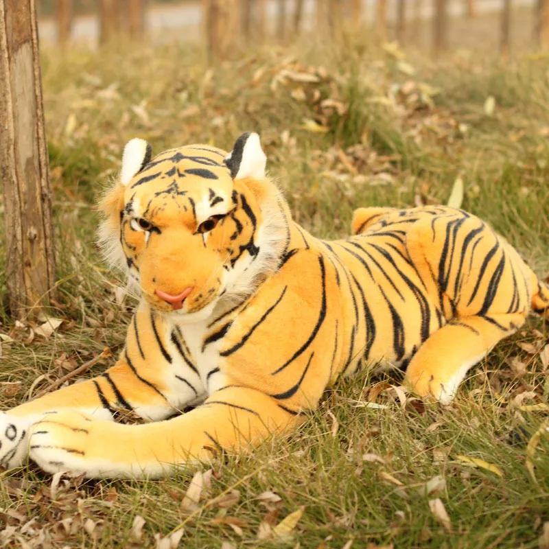 animale di simulazione grande 105 cm tigre gialla peluche regalo di compleanno b0977