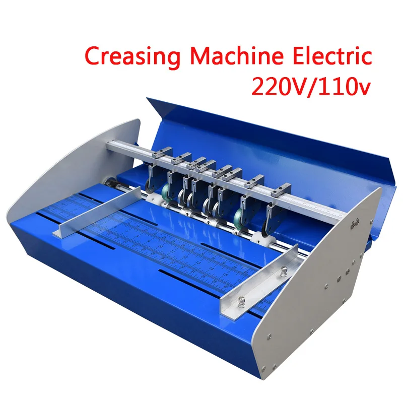 460mm creasing machine Electric A3 paper creaser Scorer and perforator paper Cutter perforating machine paper folding machine