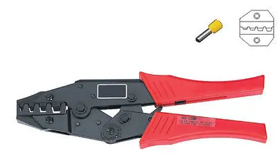 

Cable End-Sleeves Ratchet Crimper Plier AWG 8-2 Capacity:10-35mm2