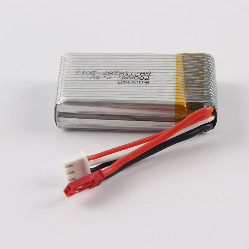 EBOYU 7.4V 700MAH 2S JST Lipo Battery with JST 1 to 5 Balance Battery Charger Cable for MJX X600 F46 X601H RC Quadcopter Drone