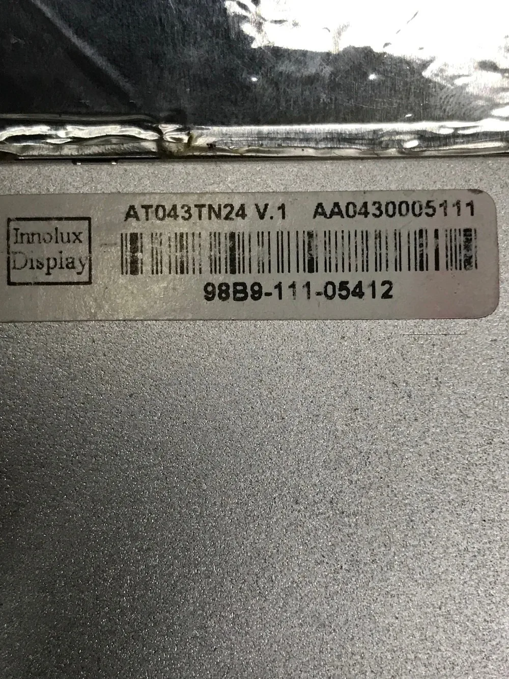 Substituição compatível 4. tela lcd de 3 polegadas at043tn24 v.1 8t000170-00