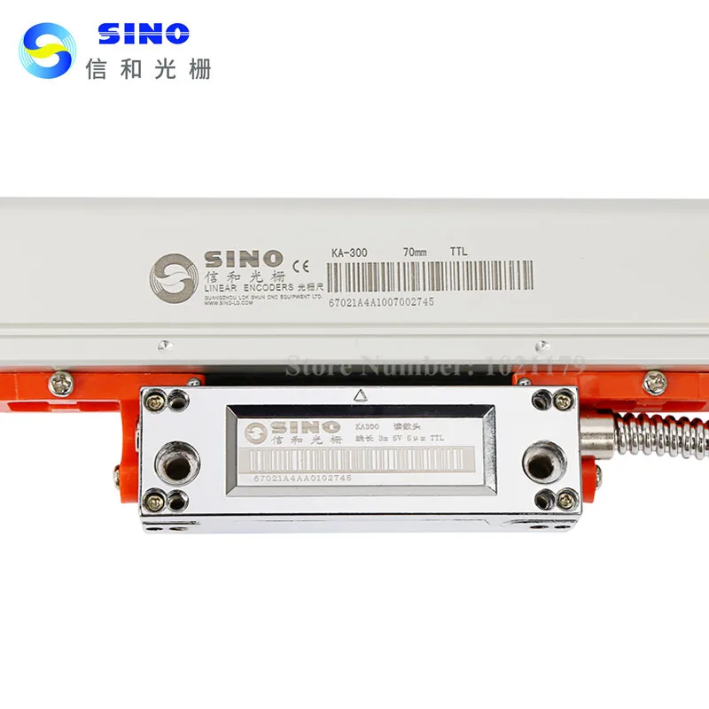 New Original Sino SDS2MS 2 axis digital readout DRO kit and 2 pieces SINO KA300 linear scale linear encoder ruler