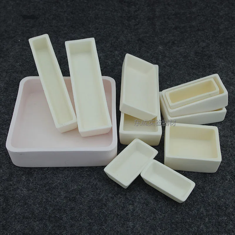 

99% alumina Corundum crucible Square crucible High temperature resistance