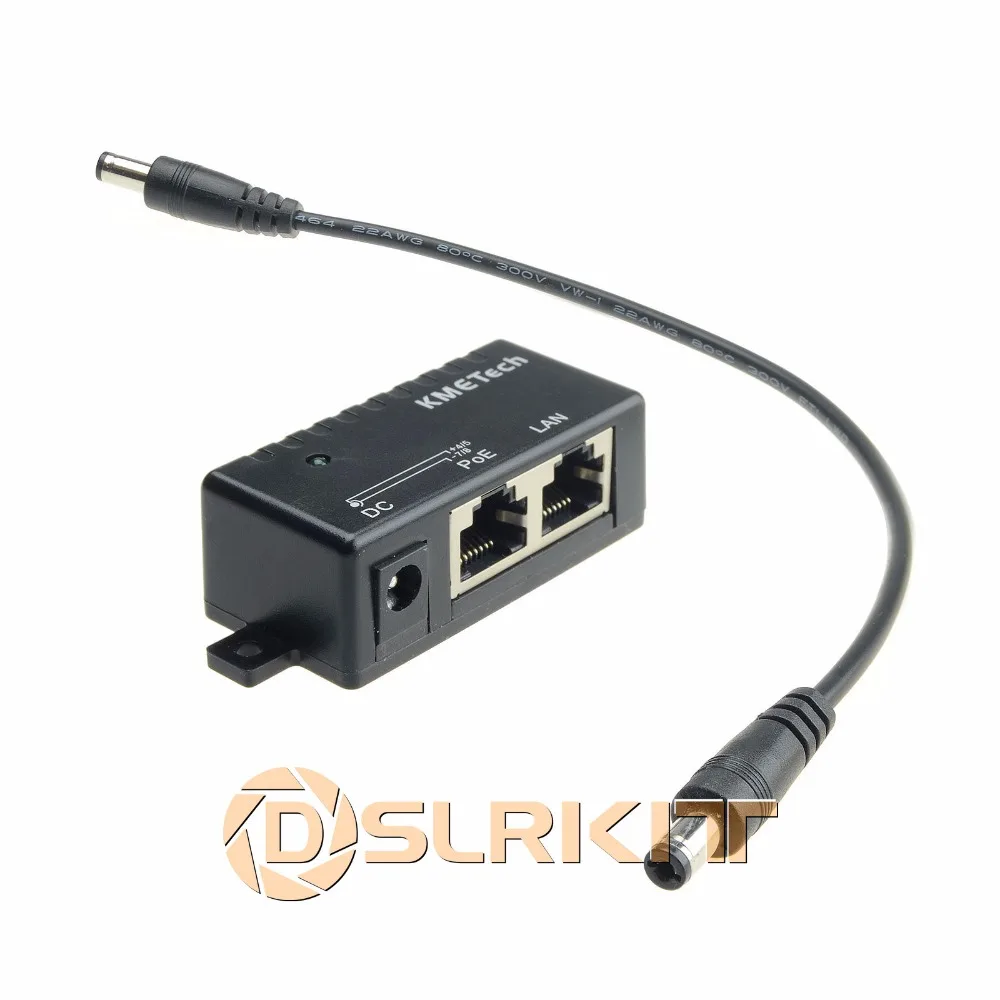 Công Suất thụ động Trên Ethernet PoE Bộ Chia BỘ Module Gắn Tường (4,5 +/7,8-)
