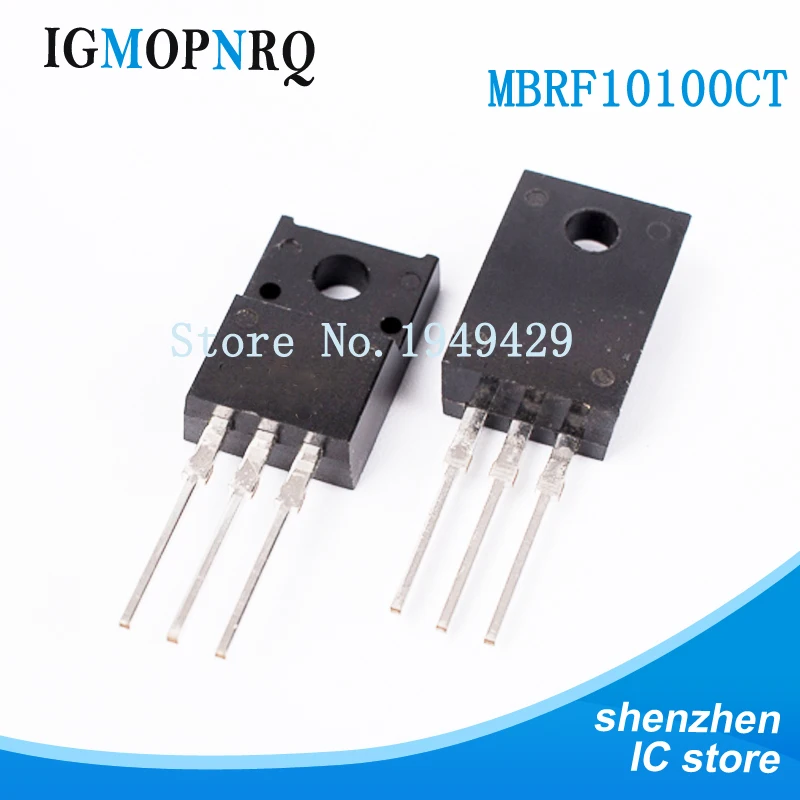 10Pcs/Lot MBRF10100…
