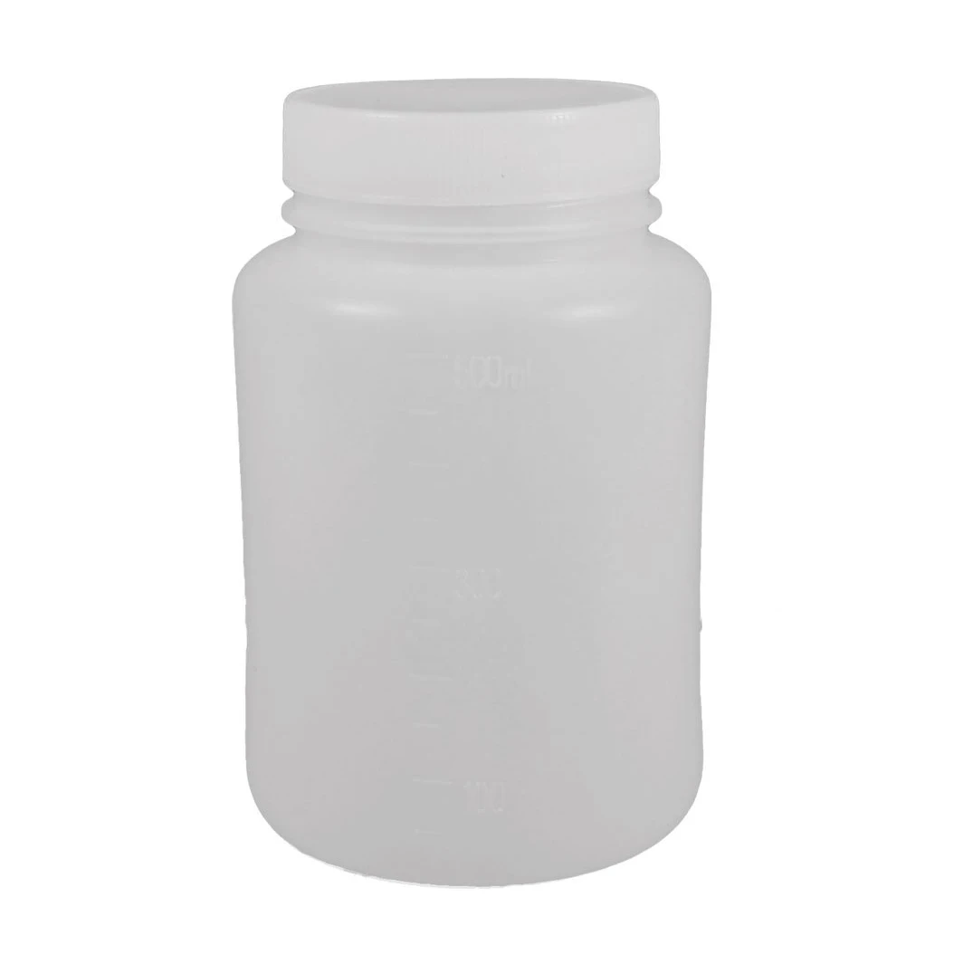 SOSW-Laboratory Chemical Storage Case White Plastic Widemouth Bottle 500mL