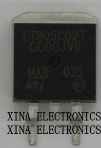 L7905CD2T L7905CD 7905CD2T TO-263  ROHS ORIGINAL 10PCS/lot  Free Shipping Electronics composition kit