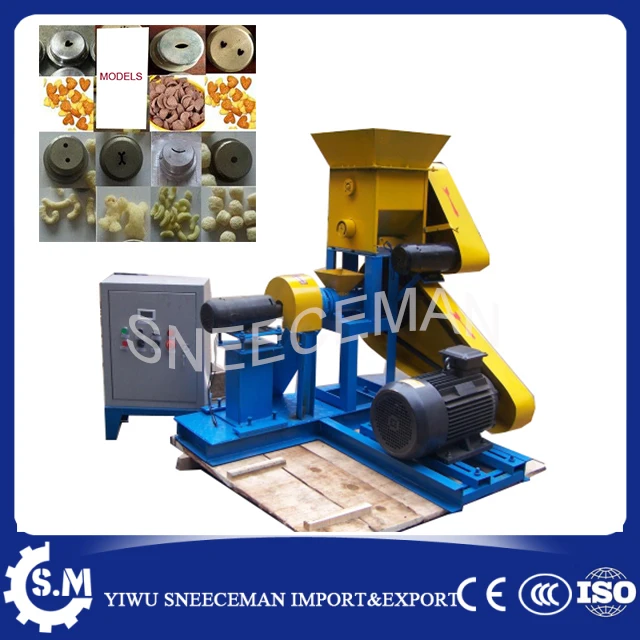 100-120KG/H rice corn extruder machine rice extruder puffing corn machine on sale