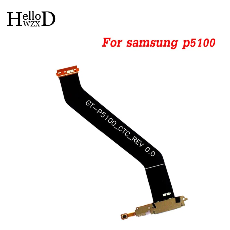 A+++ For Samsung Galaxy Tab 2 P5100 Tab 3 P5210 P5200 Charger Charging Flex Cable USB Dock Connector Port + Microphone Cables