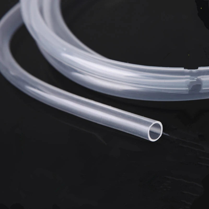 1 Meter,silicone tubing, 2/4/5/6/8/9/10/12/16/19/25mm silicone tube, Food High Transparency Medical use FDA silicone Hose Pipe