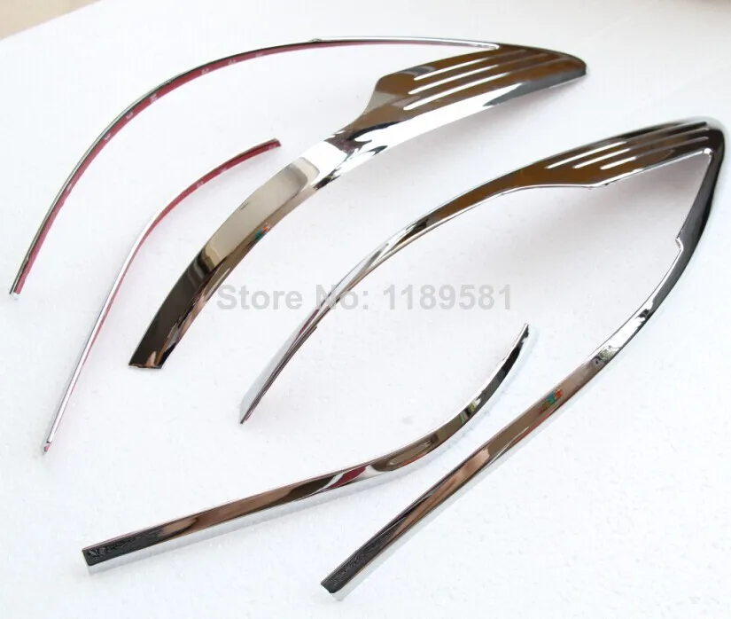 

New!2014 2015 2016 ABS Chrome Tail light Cover Trim For Mazda 6 M6 Atenza Car Accessories Stickers