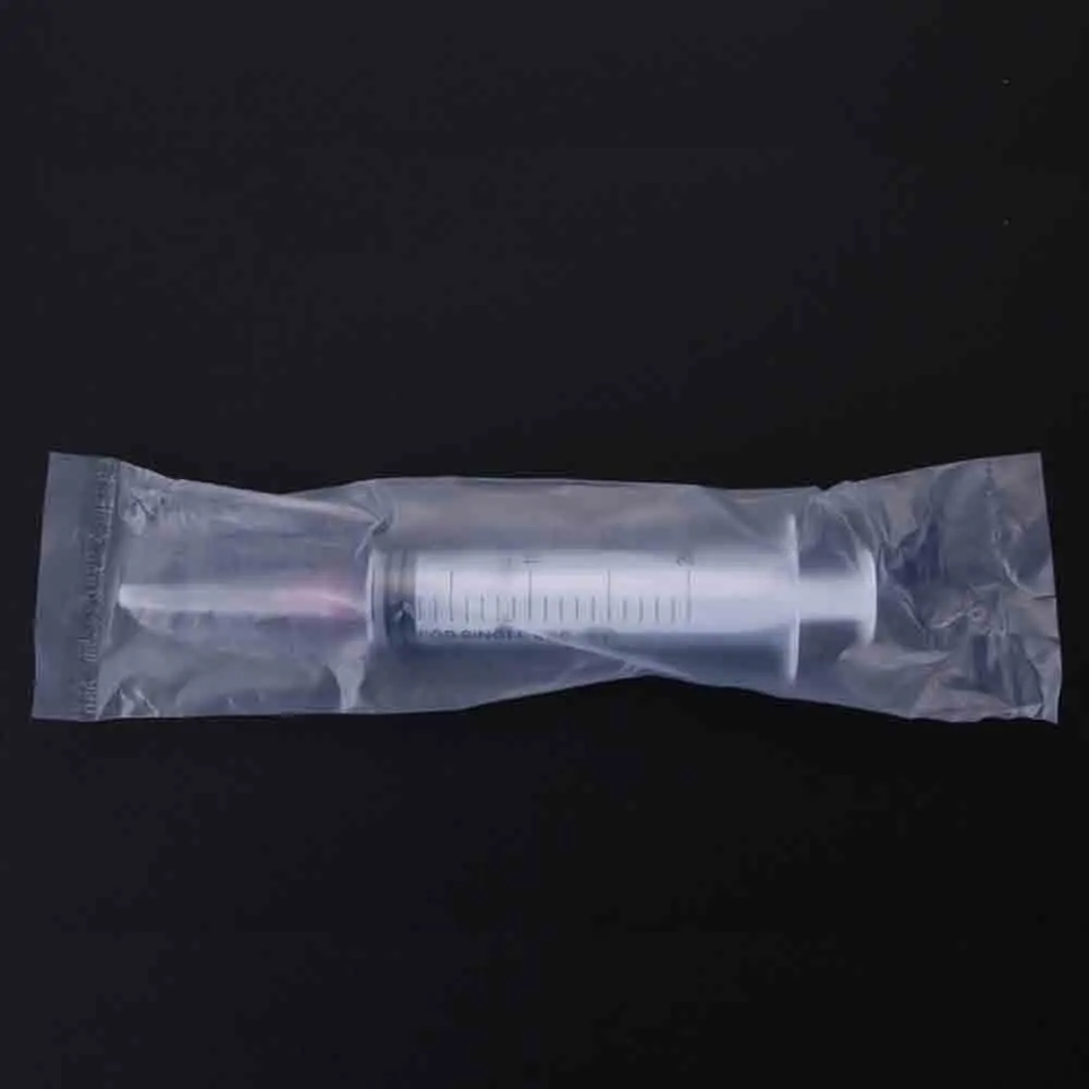 50pcs Disposable Plastic sterile injection syringe, Liquid Syringe with Needle 1/2.5/5/10/20/30ml for Industrial use