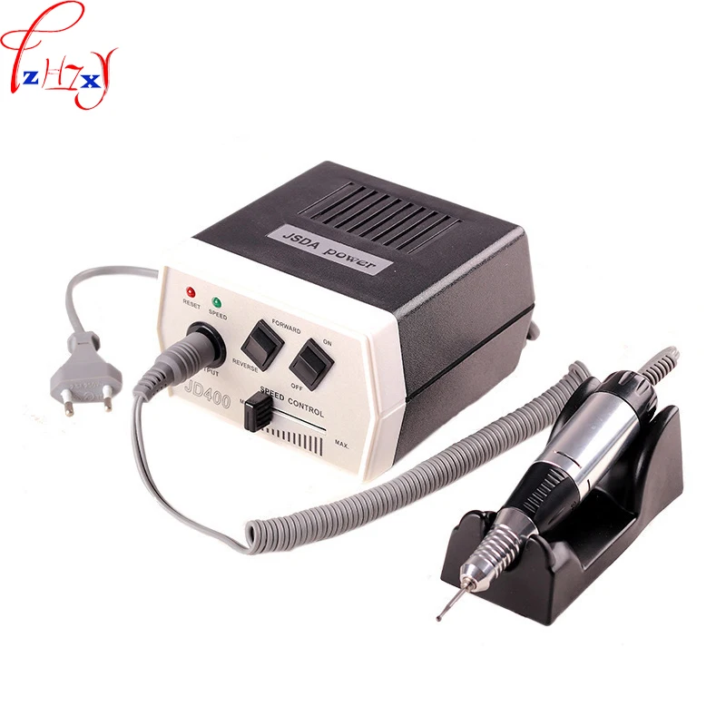 Hand-held electric nail polishing machine JD400 portable nail polish remover surface polishing tools 110/220V 35W 1PC