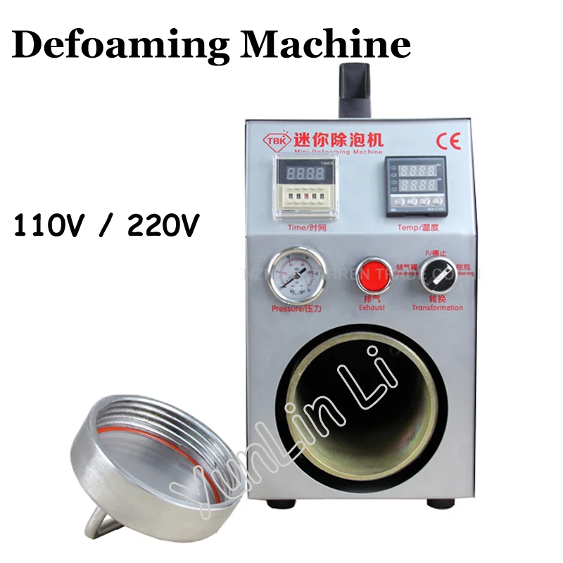 New Mini Defoaming Machine OCA Adhesive Sticker High Pressure LCD Touch Screen Air Bubble Remove Machine for Mobile Refurbish