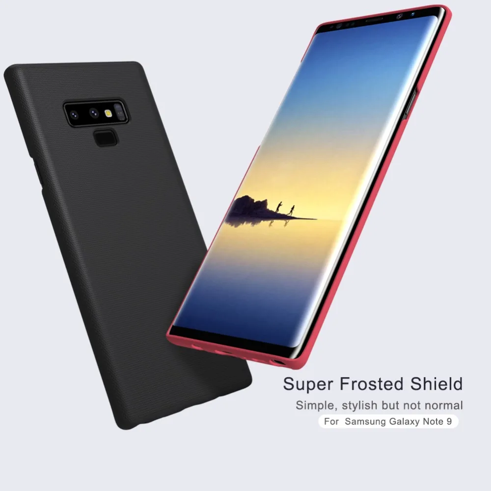 Samsung Note 9 フォンケース Nillkin Frosted Shield PC ハード保護カバー Samsung Galaxy Note 10 Plus Note20 Ultra 5G Note9 Note10 Lite