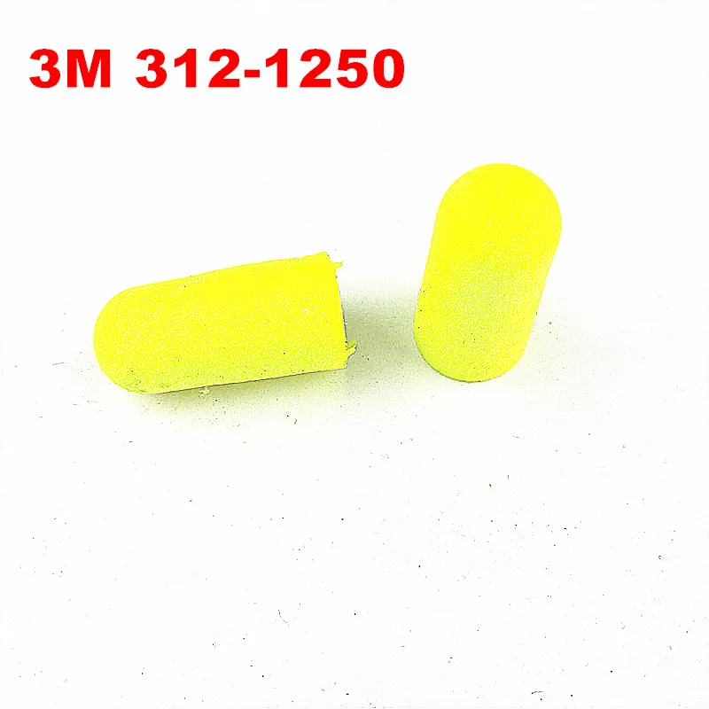 10 Pairs/Lot 3M 312-1250 Advanced Reduced Noise Bullet Type Earplugs