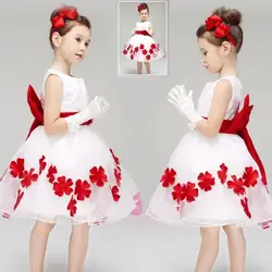 2024 Real Kids Utu Birthday Princess Party Dress Girls Infant Children Bridesmaid Elegant For Girdance Performance Clothes