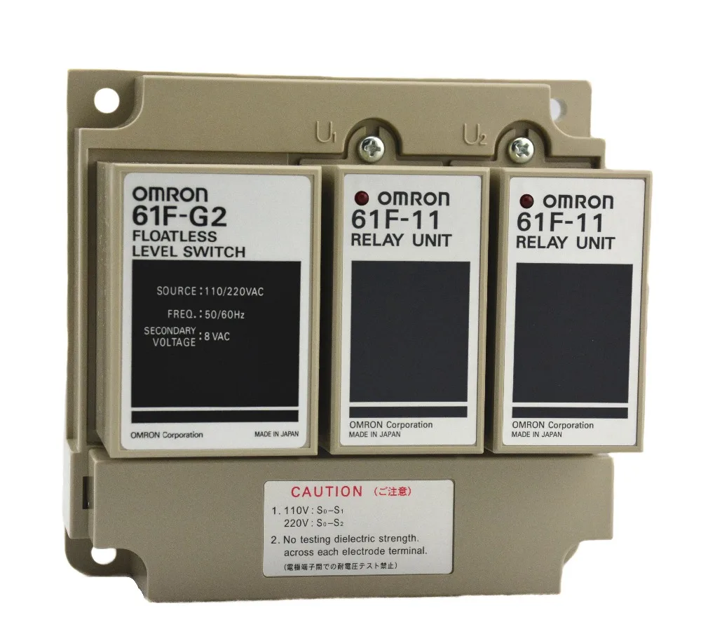 61F-G2 AC 110/220V 50/60Hz OMRON relay electronic component  Solid State Relays Water level controller for Liquid level switch