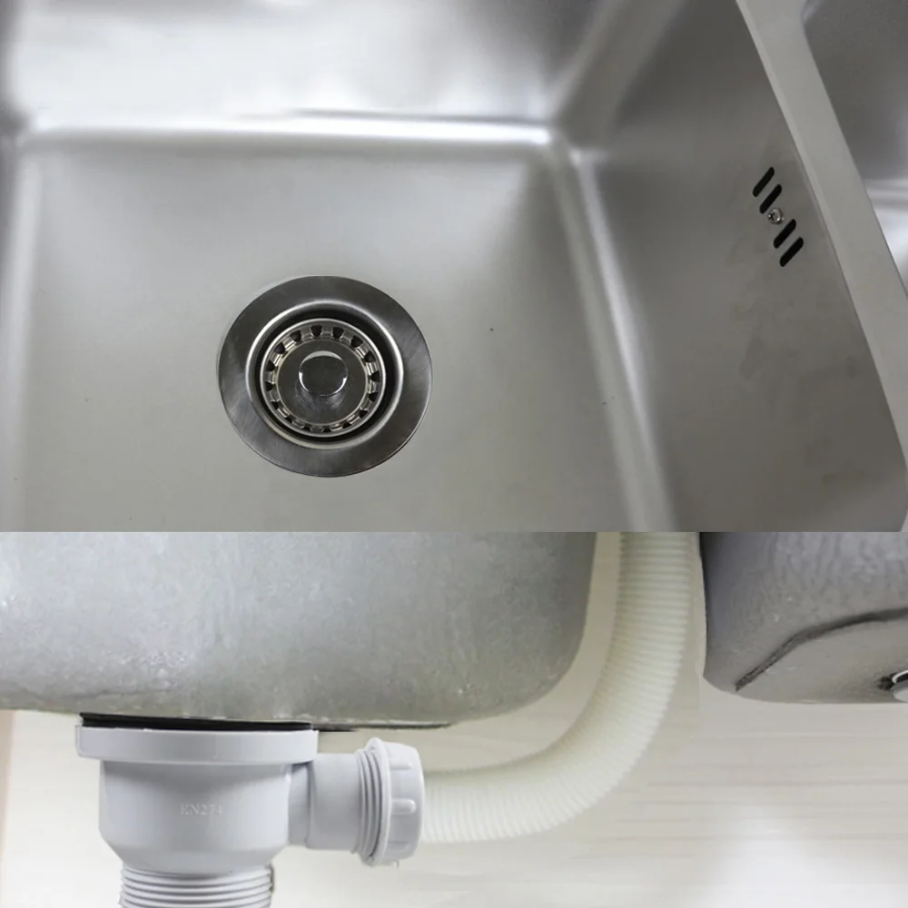 Talea Gootsteen Zeef Kom Type Met Overloop Sink Accessoires Rvs Val Gootsteenzeefje