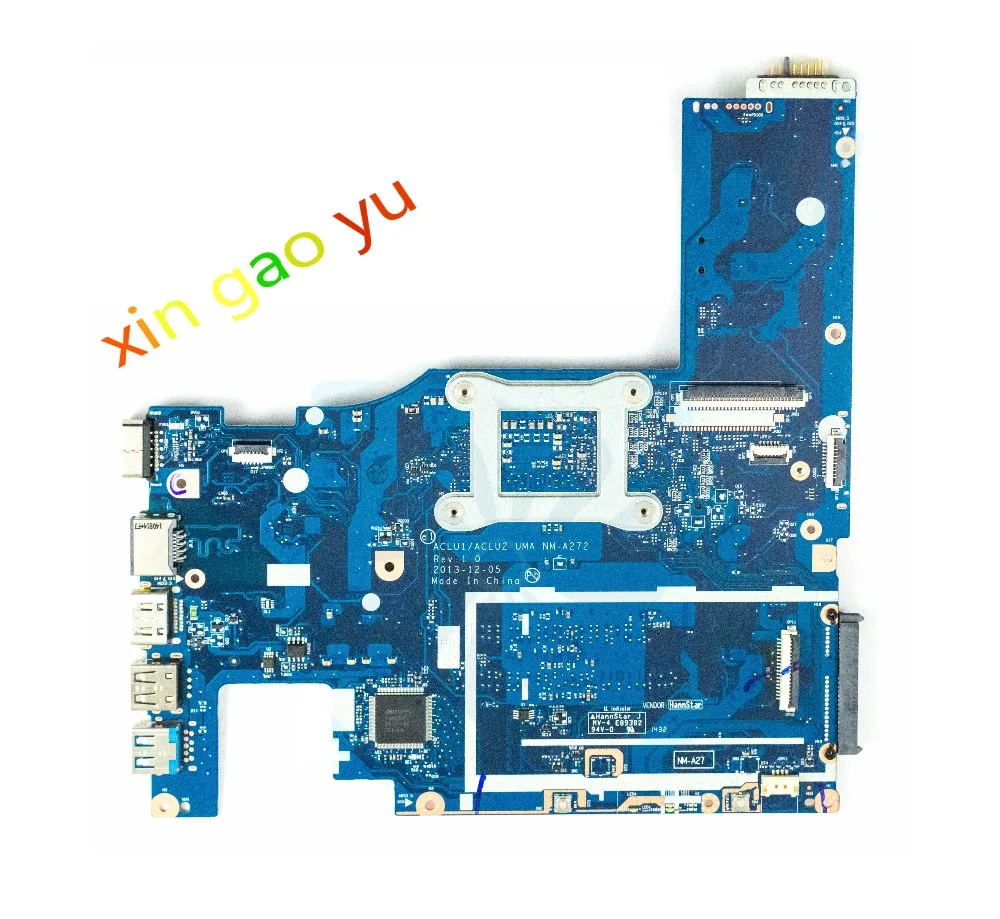 original For Lenovo G50-70 Laptop Motherboard0ACLU1/ACLU2 UMA NM-A272 SR1DV 2957U DDR3 100% Tested ok