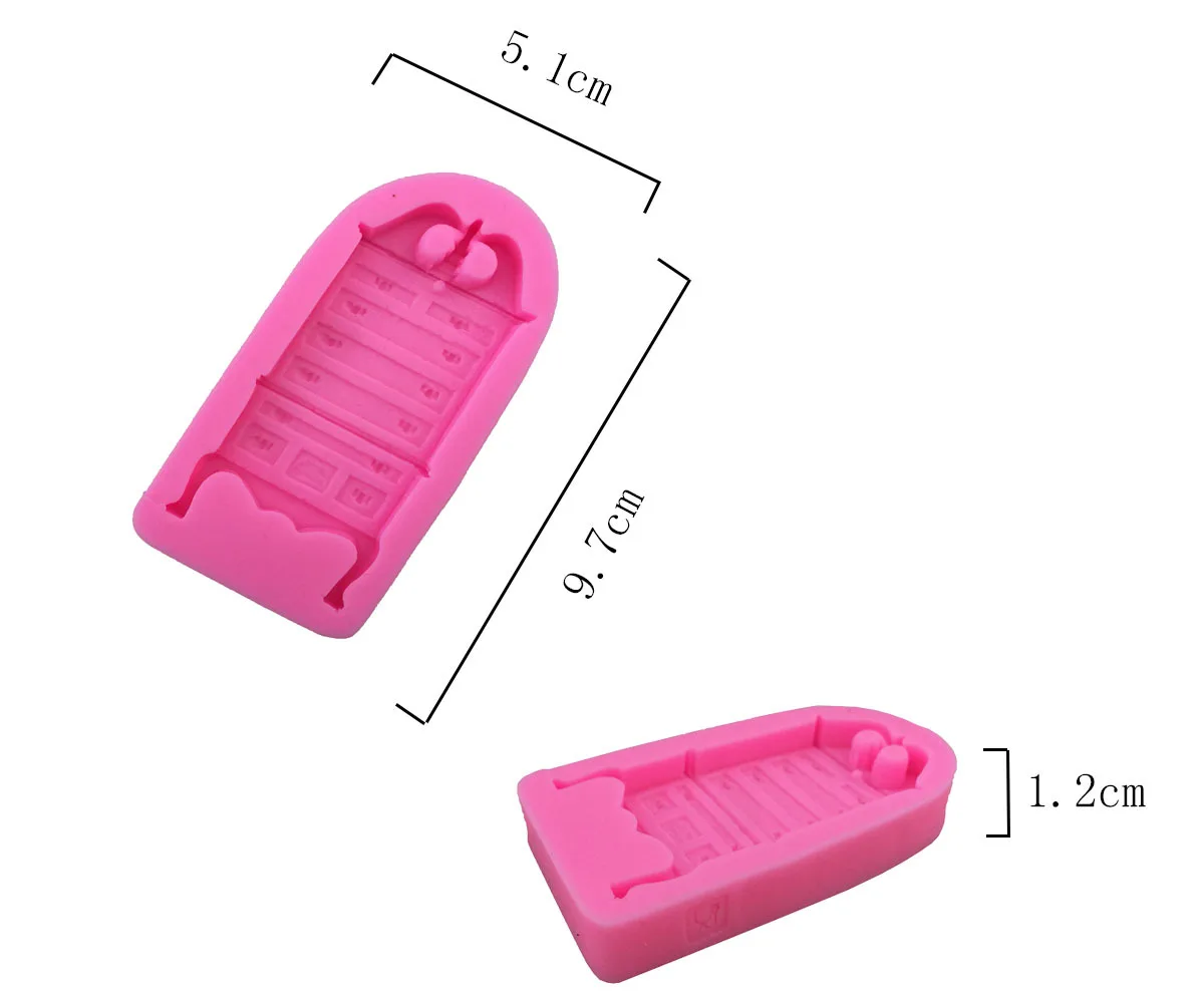 New European Style Furniture Liquid Silicone Mold Cake Mold  Colour Random E131